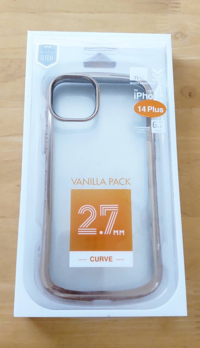 ■■送料込み■■ iPhone14 Plus ケース TPU 耐衝撃吸収 2.7mm メタルフレーム ゴールド アイフォン14プラス ラスタバナナ■即決■■拍卖