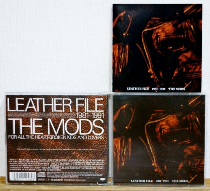 ザ・モッズ THE MODS/LEATHER FILE●2CDベスト●森山達也拍卖
