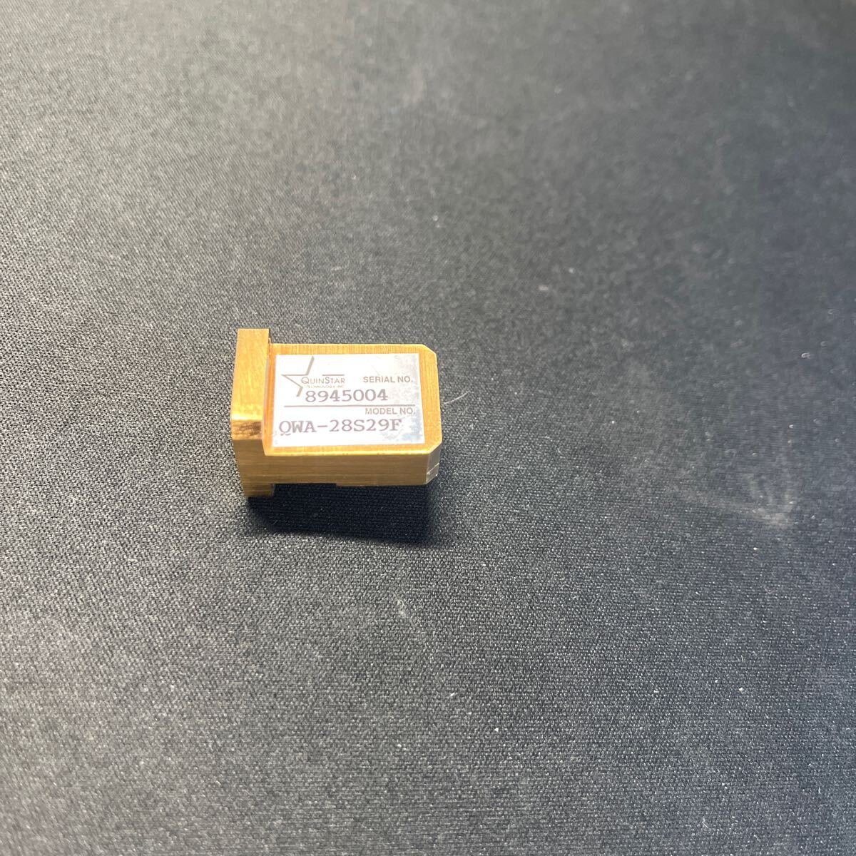 中古 同軸導波管変換 WR28 QWA-28S29M00RF Coaxial Adapter Quinstar Technology 2.9mm(Male),26.5-40GHz, WR-28, Falnge:UG-599拍卖