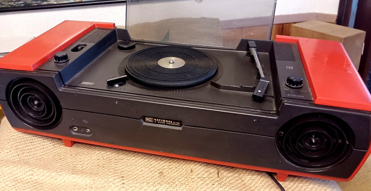 ナショナル SF455 レコードプレーヤー ビンテージ レトロ拍卖