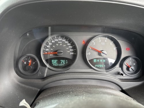 ジープ パトリオット ABA-MK74 スピードメーター 走行距離 約142867km 2025.6.2.HT.10-K8-100 外車 25031020拍卖