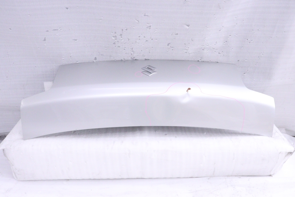 56-718★DA17V エブリィ バン ボンネット フード★58100-64P00 シルバー 補修用 純正★スズキ (DM)拍卖