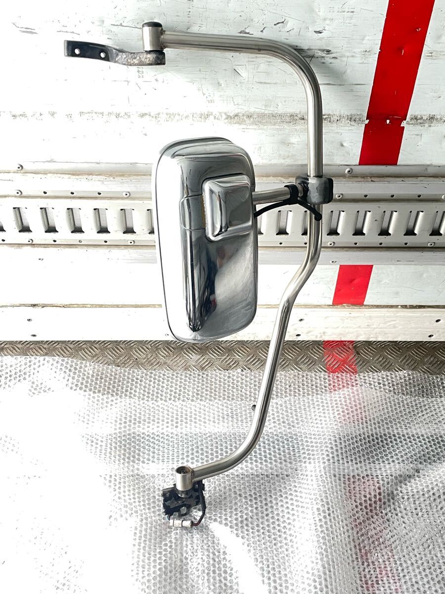 純正 日産 UD クオン メッキミラー メッキサイドミラー メッキミラーステー サイドミラーステー 右側 右 1776拍卖