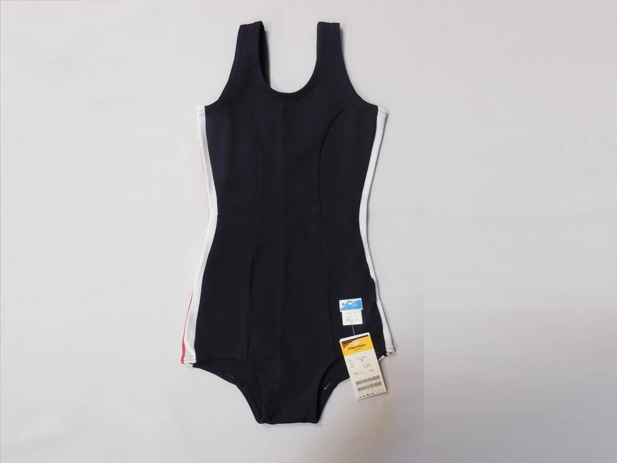 未使用品【サイズ:120】スクール タイガー 競泳 水着【5192】school tiger拍卖