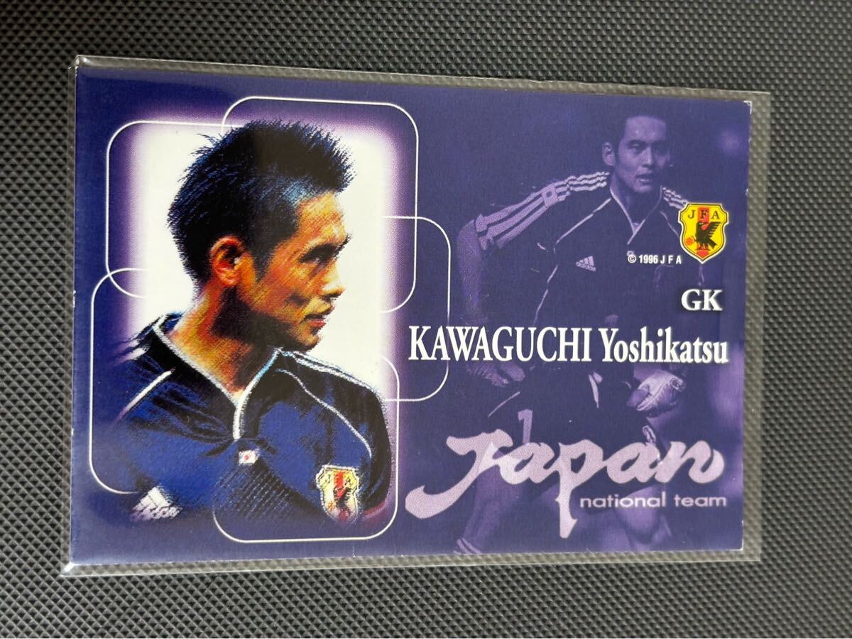 2002カルビー日本代表 P-01 川口能活 レギュラーカード 横浜F・マリノス ポーツマス ノアシェラン ジュビロ磐田 FC岐阜 SC相模原拍卖
