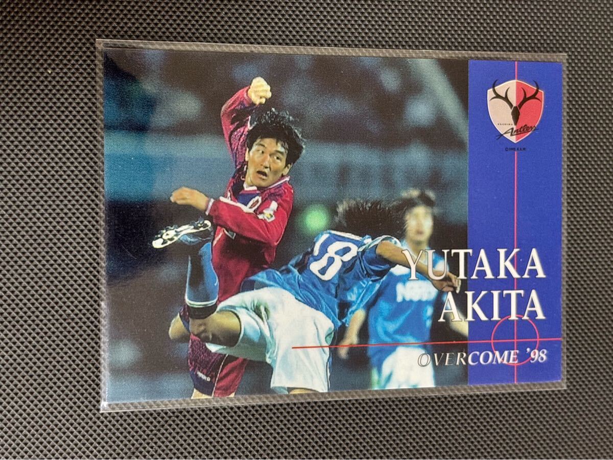 1997-98Jカード 121 秋田豊 レギュラーカード 鹿島 名古屋グランパス 京都サンガ 町田ゼルビア いわてグルージャ盛岡 高知ユナイテッド拍卖