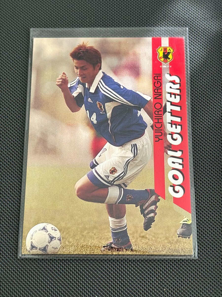 1999日本代表 75 永井雄一郎 ゴールゲッターズカード 浦和レッズ カールスルーエ 清水 横浜FC アルテリーヴォ和歌山 ザスパクサツ群馬拍卖