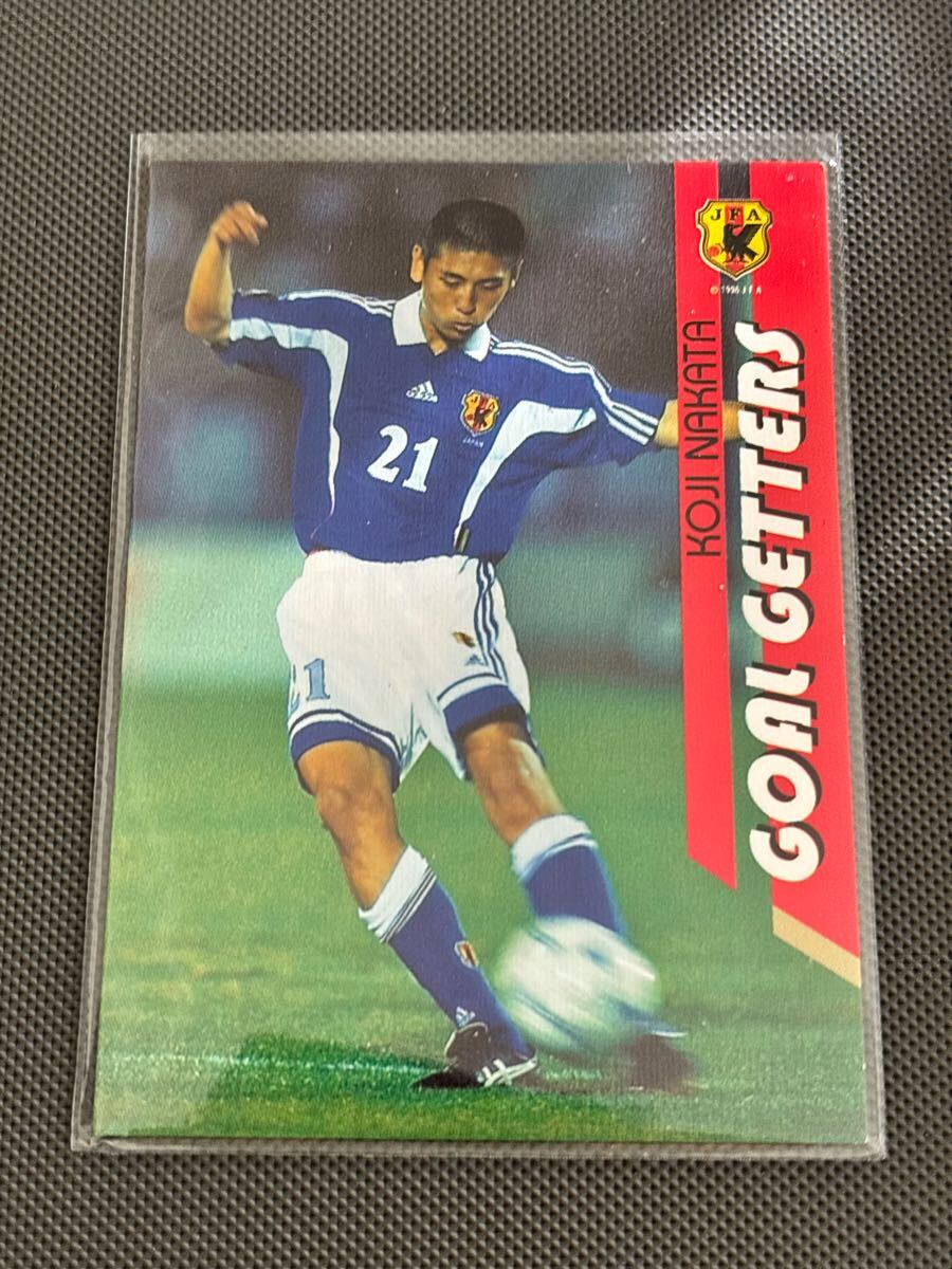 1999日本代表 84 中田浩二 ゴールゲッターズカード 鹿島アントラーズ マルセイユ バーゼル拍卖