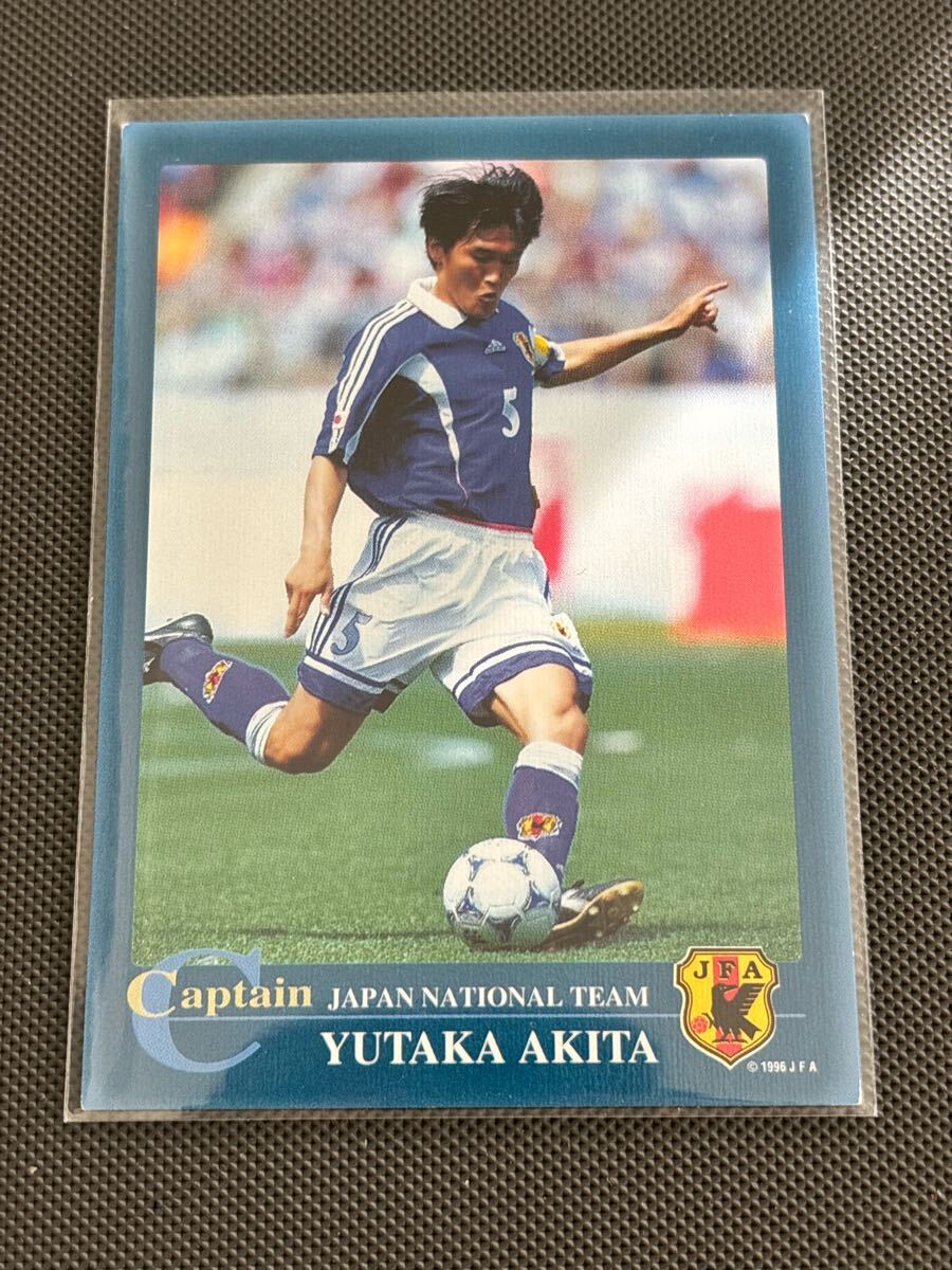 1999日本代表 94 秋田豊 キャプテンカード 鹿島 名古屋グランパス 京都サンガ 町田ゼルビア いわてグルージャ盛岡 高知ユナイテッド拍卖