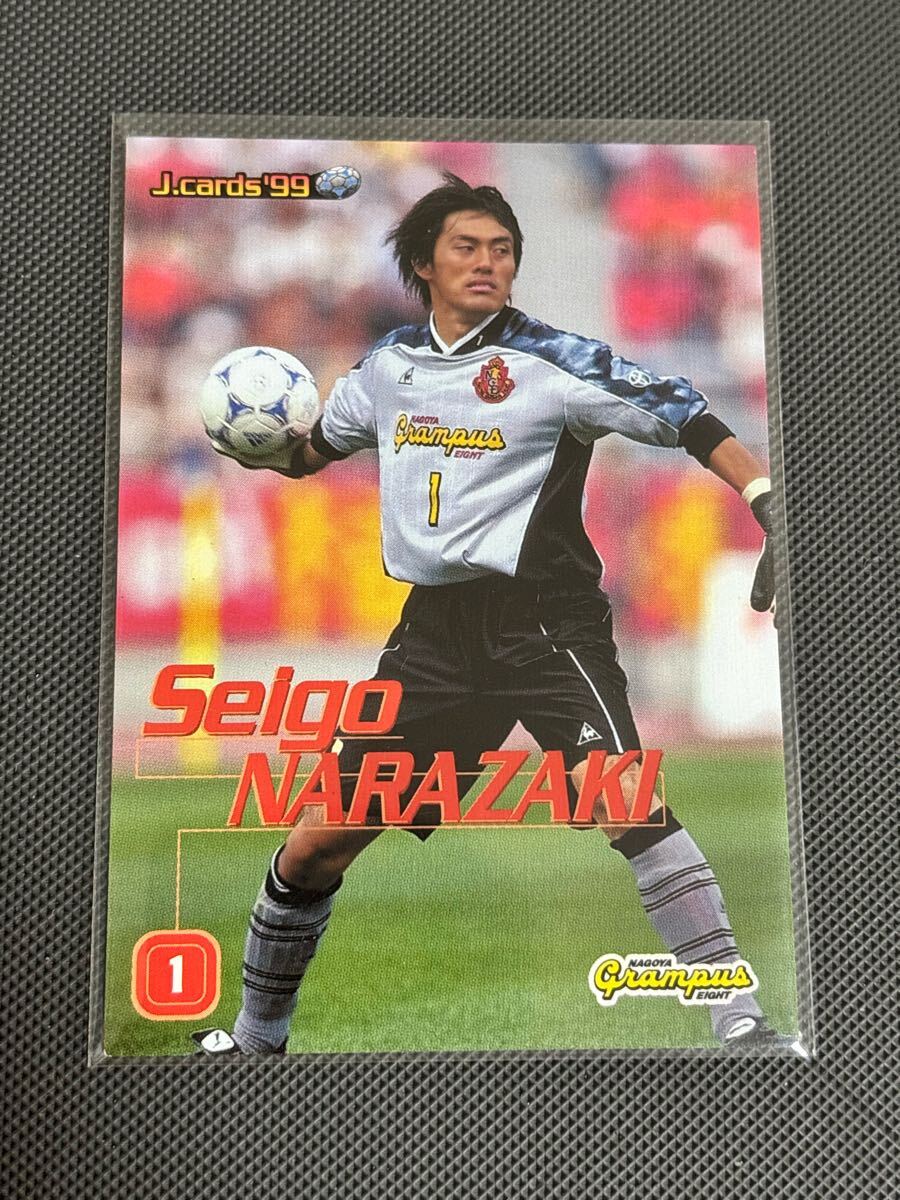 1999Jカード 100 楢崎正剛 レギュラーカード 名古屋グランパス 横浜フリューゲルス 拍卖
