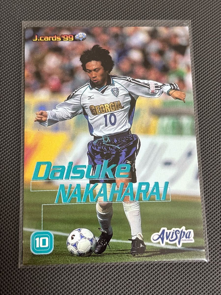 1999Jカード 170 中払大介 レギュラーカード アビスパ福岡 京都サンガ拍卖