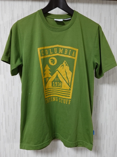 ●コロンビア Columbia 半袖 Tシャツ S インスパイリング ランドスケープT S PM1228 ●0615●拍卖