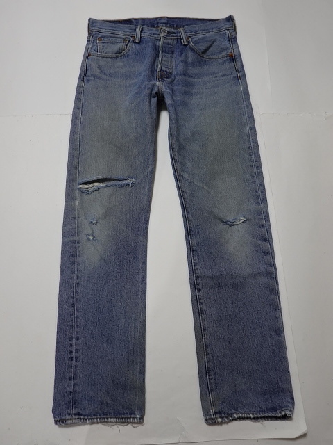 ●リーバイス LEVIS デニム 501 W29 ボタンフライ ●0621●拍卖