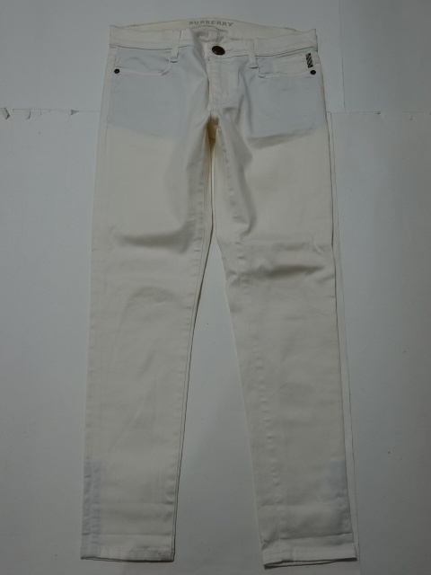 ●BURBERRY BLUE LABEL バーバリーブルーレーベル パンツ ボトム 38 三陽商会 ストレッチ素材 E1R36-780-02●0623●拍卖