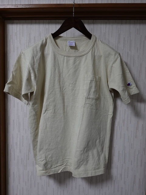 ●Champion チャンピオン MADE IN USA ヘビーウェイトポケットTシャツ T1011 C5-B303 Mサイズ●0624●拍卖