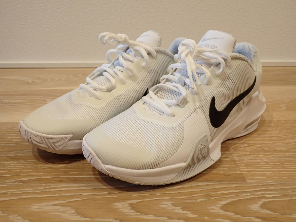 NIKE エア マックス インパクト 4 メンズ シューズ スニーカー 靴 ホワイト AIR MAX 27cm 箱付き ナイキ拍卖