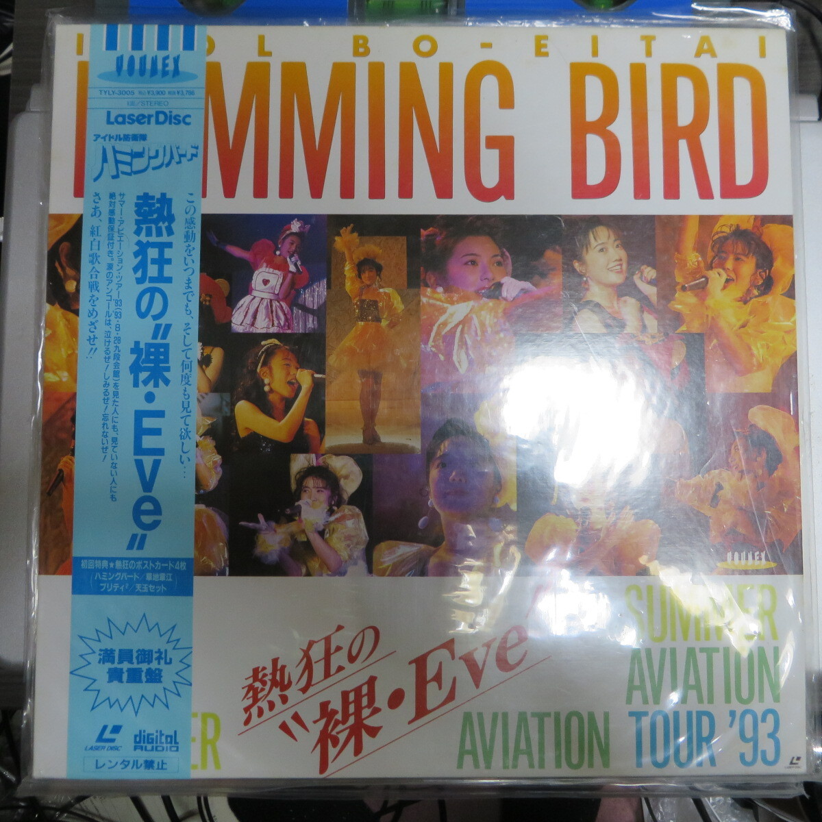 中古LD・レーザーディスク】ハミングバードの2タイトル。椎名へきる、草地章江、三石琴乃、玉川紗己子、天野由梨 断捨離処分拍卖