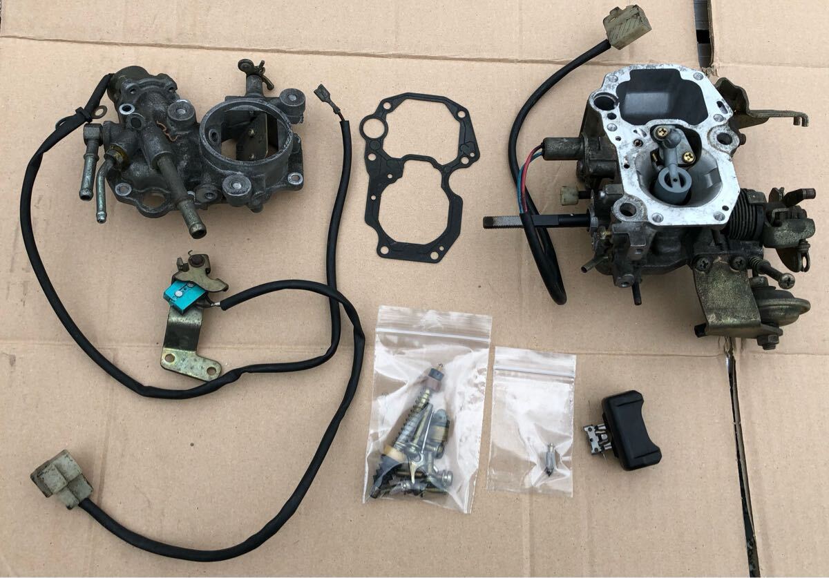 希少 当時物 スズキ 純正 アルト HC11V? MIKUNI ミクニ キャブレター 分解品 ジャンク 部品取り 固着無し 32DIT-43 70G11 6801 送料無料!拍卖
