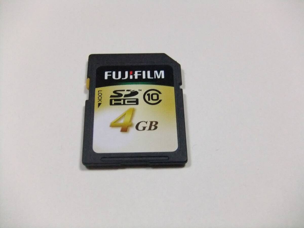 SDHCカード 4GB CLASS10 フォーマット済み 1枚 Fujifilm拍卖
