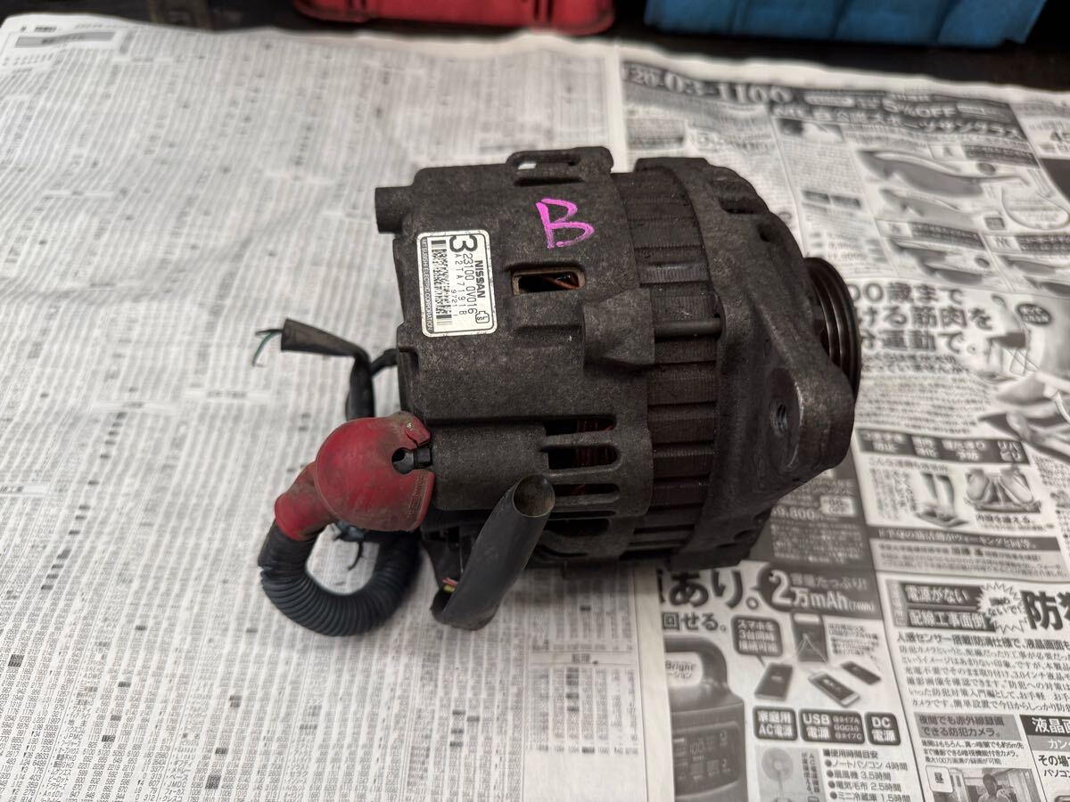 日産純正 スカイライン ローレル ステージア RB用 オルタネーター ダイナモ。B拍卖