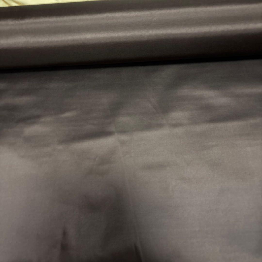 布地生地裏地3m no2939グログランぱりぱりちょいかためダークブラウン拍卖