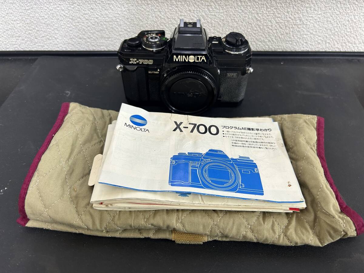 MINOLTA ミノルタ X-700 一眼レフフィルムカメラ 一眼レフ フィルムカメラ カメラ ①拍卖