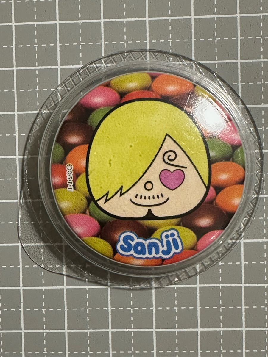 ワンピース 缶バッジ わなげチョコ おまけ サンジ拍卖