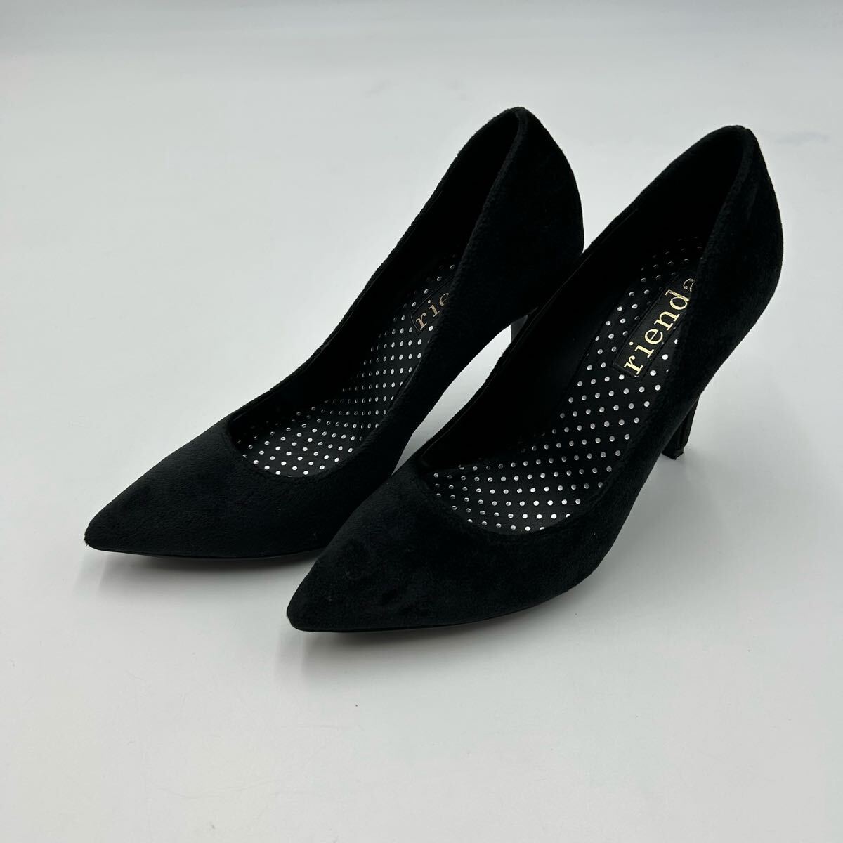 rienda リエンダ パンプス ピンヒール ブラック S拍卖