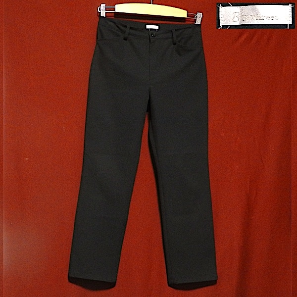 新品 ビースリー B3 B-Three ストレッチ ストレート パンツ スラックス 黒 36 / M 未使用拍卖