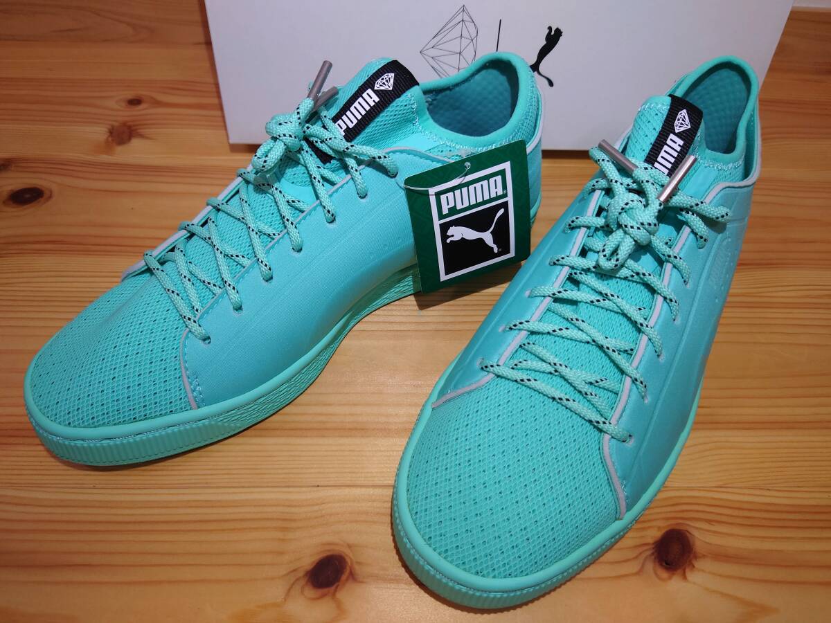 未使用品 PUMA BASKET SOCK LO DIAMOND 26.5cm DIAMOND BLUE プーマ バスケット ソック ロウ ダイアモンド 366431-01 ダイアモンドサプライ拍卖