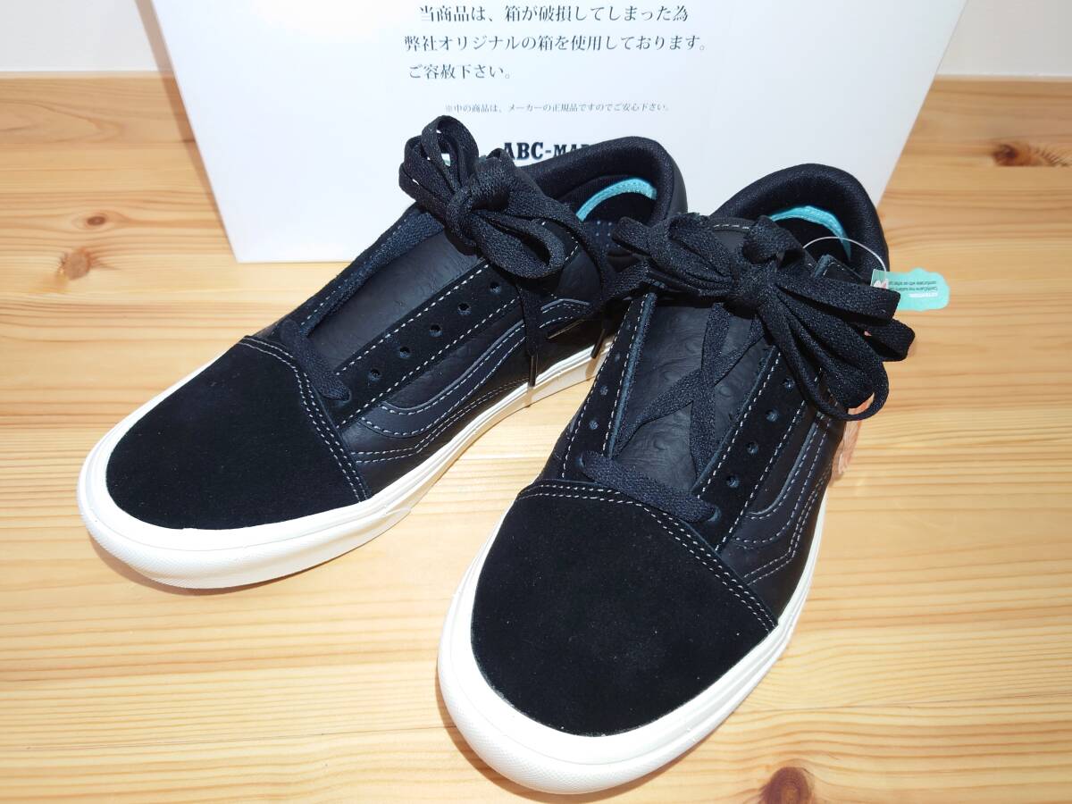 未使用品 VANS COMFYCUSH OLD SKOOL 25.5cm BLACK / MARSH バンズ コンフィクッシュ オールドスクール VN0A3WMA2QF拍卖