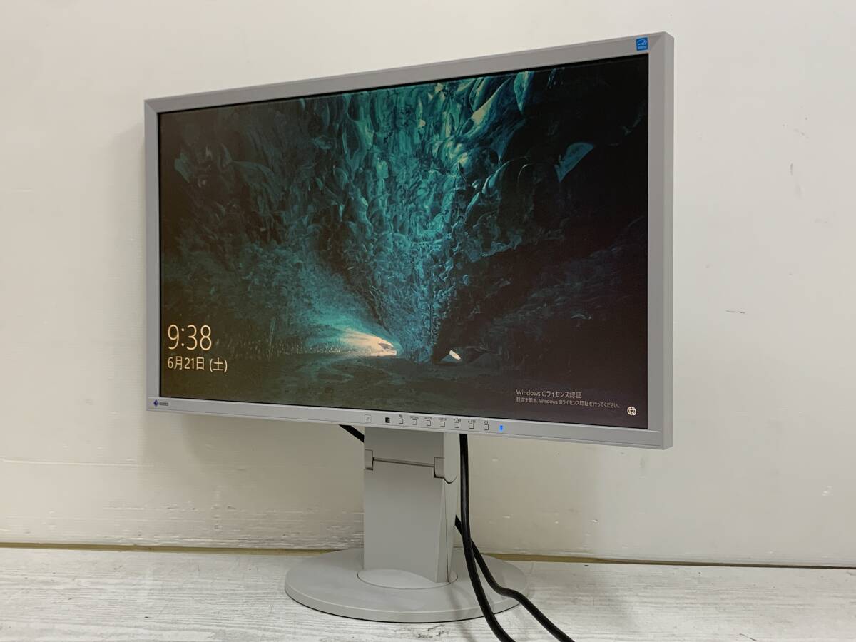 ☆EIZO FlexScan EV2316W ワイド液晶モニター 23インチ フルHD(1920x1080) 入力端子『Displayport/DVI/D-Sub』 ※ジャンク扱い拍卖