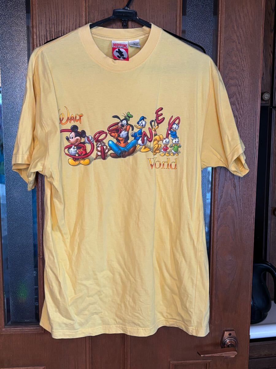 Walt Disney World Tシャツ イエロー拍卖