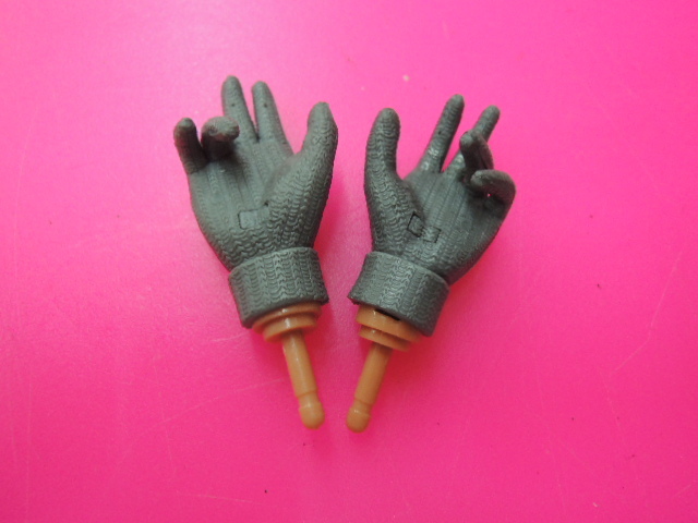 【同封可・お取り置き可/指が一本ずつ可動します】ドラゴン WW2 ドイツ軍 ペンタブル・グローブ・ハンド 1/6 左右・ハンドセット拍卖