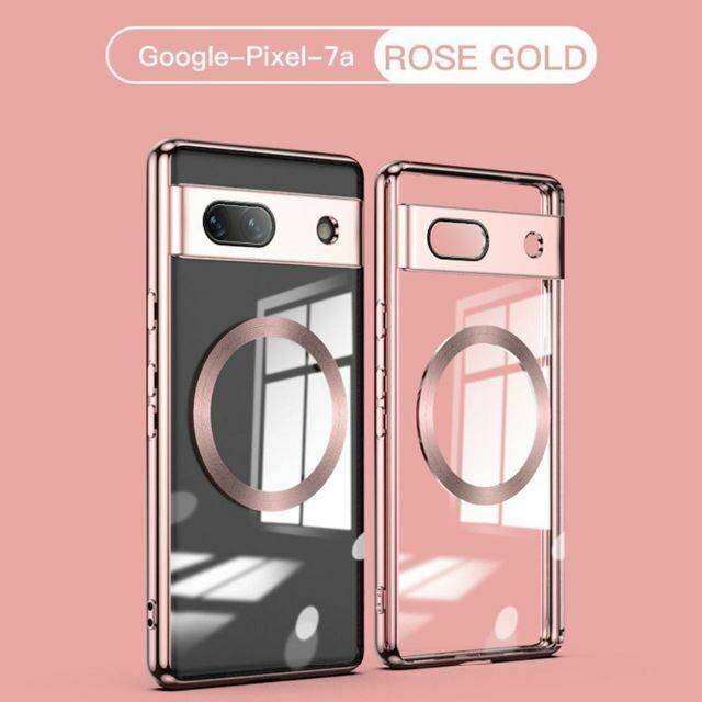 Pixel 7a ケース マグセーフ対応 ローズゴールド拍卖