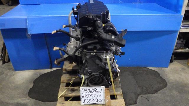 eKスペース DBA-B11A エンジンASSY カスタムG X42拍卖