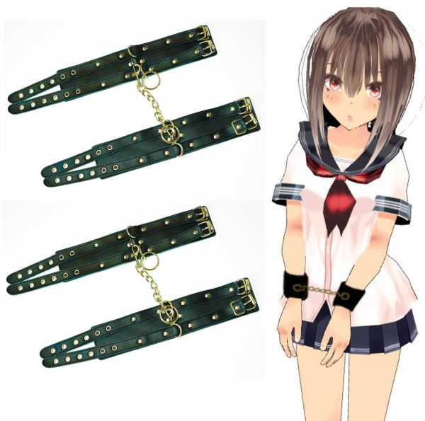 拘束具 逮捕 手錠 手枷 高級仕様 コスプレ道具 ダブルベルト 錠 痛くない 頑丈拍卖