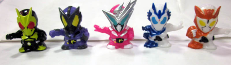 同梱可・特売品 仮面ライダーゼロワン ミニフィギュア 全5種 プライズ景品 拍卖