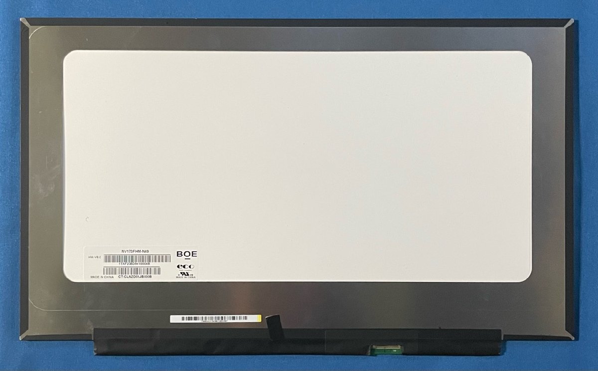 液晶パネル NV173FHM-N49 非光沢 FHD 30pin 国内発送拍卖