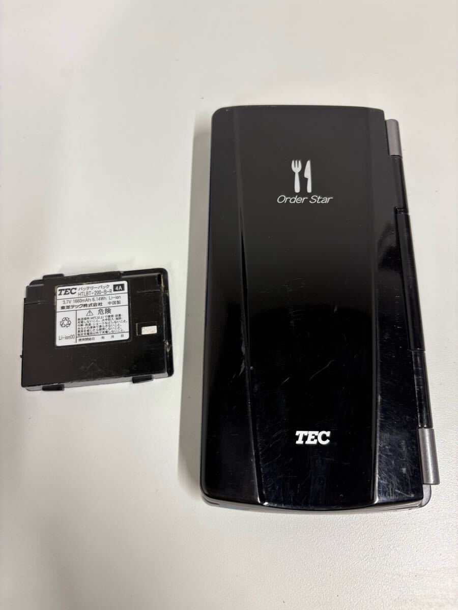 X849)TEC 東芝テック ハンディターミナルHTL-200-1BB-01-R バッテリーパック HTLBT-200-B-R付き(838)拍卖