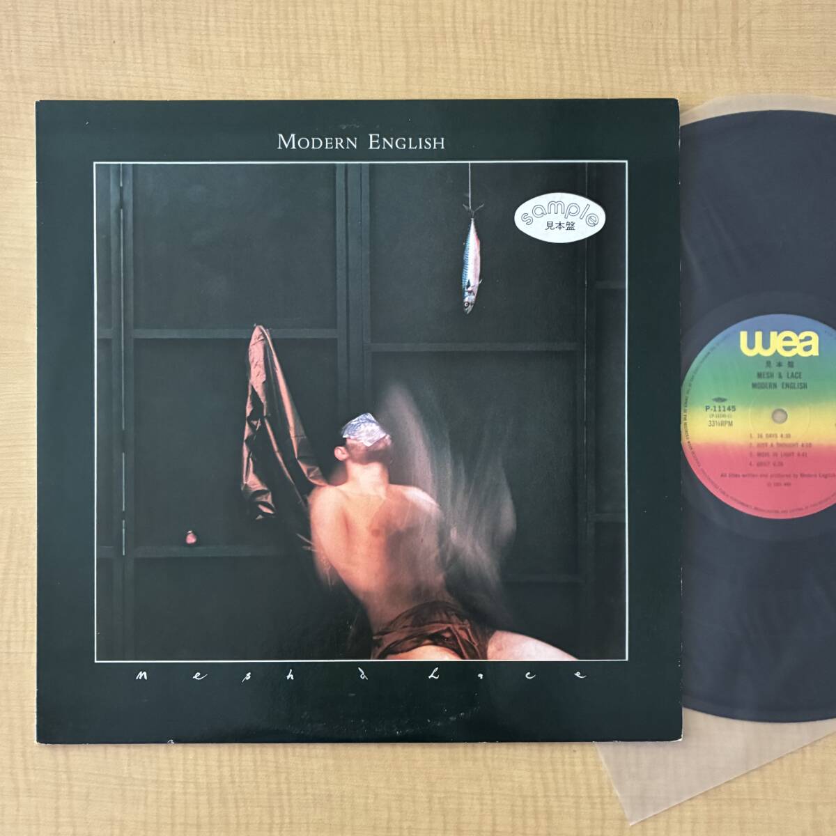 《日本盤・見本盤》モダン・イングリッシュ『メッシュ・アンド・レース』LP〜MODERN ENGLISH/Mesh & Lace/4AD/大鷹俊一拍卖