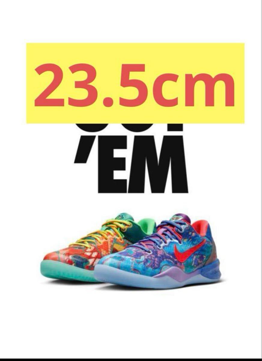 KOBE GS 23.5cm WHAT THE ワット ザ ナイキ バッシュ キッズ ジュニア 子供  ナイキ NIKE スニーカー Scott Jordan拍卖