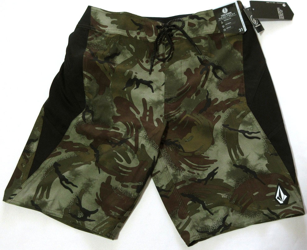 ボルコム Surf Vitals ボードショーツ 31サイズ トランクス カモ グリーン 水着 A0812301 Volcom ジャックロビンソン サーフィン拍卖