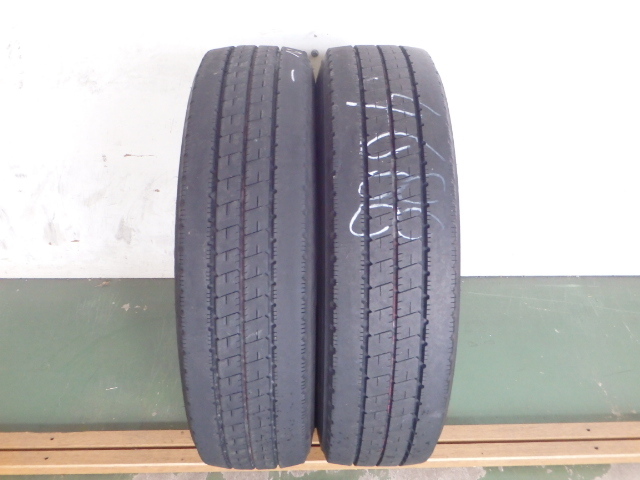 175/75R15 103/101N ブリヂストン BRIDGESTONE 夏 デュラビス R207 中古 2本セット サマータイヤ 日本製 175/75/15 175/75-15 L18768拍卖