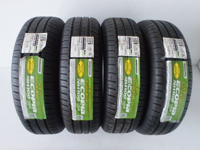 205/65R16 95H ブリヂストン BRIDGESTONE 夏 エコピア ECOPIa NH100RV 未使用 4本セット サマータイヤ 2019年 日本製 205/65/16 205/65-16拍卖