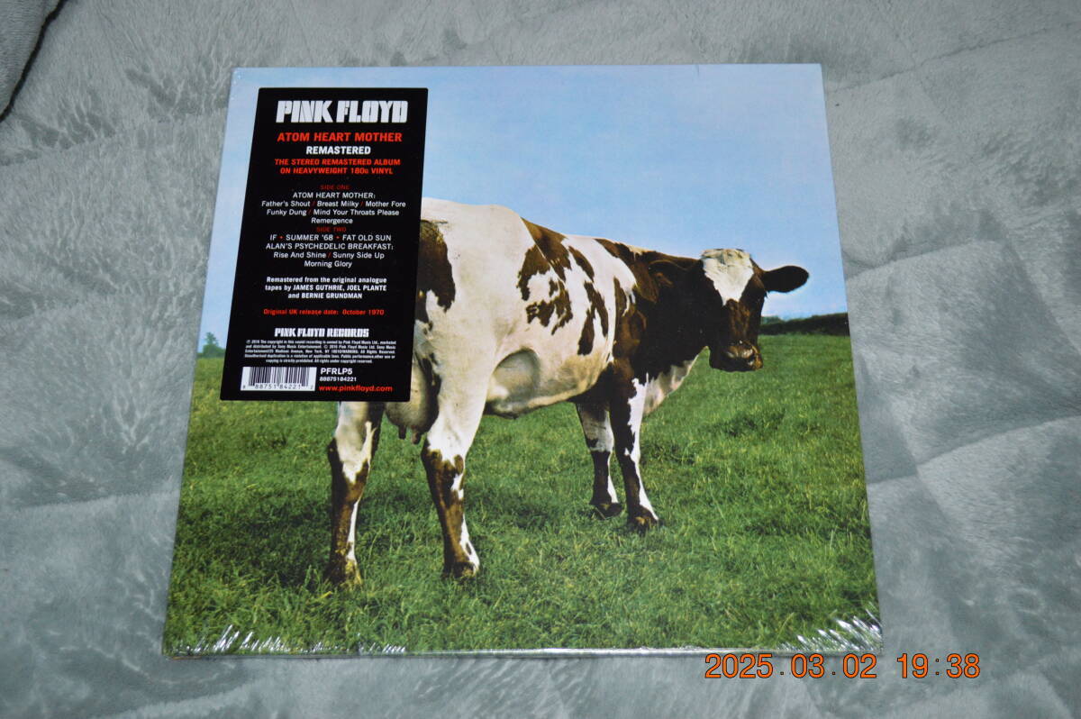 ピンク・フロイド 原子心母 見開きジャケ仕様リマスター 180g重量盤LP 拍卖