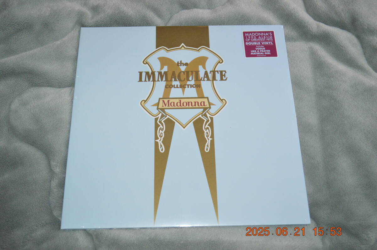 MADONNA マドンナ The Immaculate Collection Europe盤 2枚組 LPレコード : 見開きジャケ仕様 : 2007年再発盤拍卖