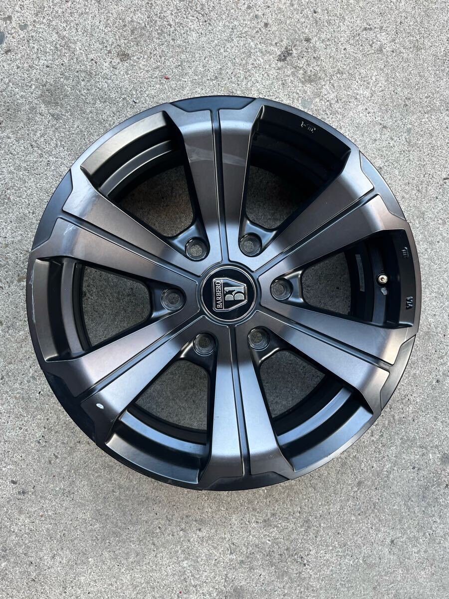 BARBERO 17x6.5J PCD 139.7 6H ET+38 アルミホイール 1本拍卖