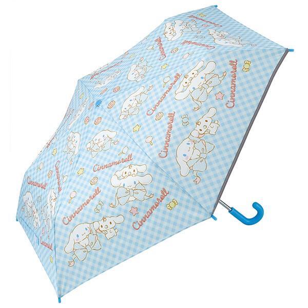 シナモロール 子供用折りたたみ傘 (55cm) ビッグリボン キャラクター ディズニー スケーター拍卖