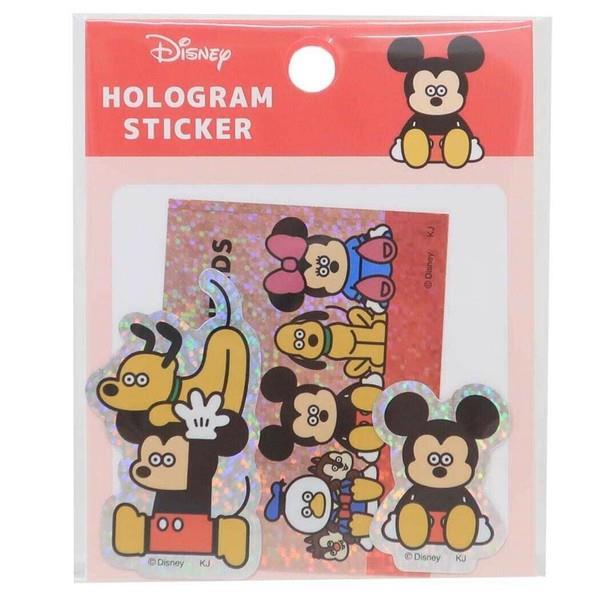 ステッカー シール ディズニー×松本セイジ ホログラムステッカー ミッキーマウス拍卖